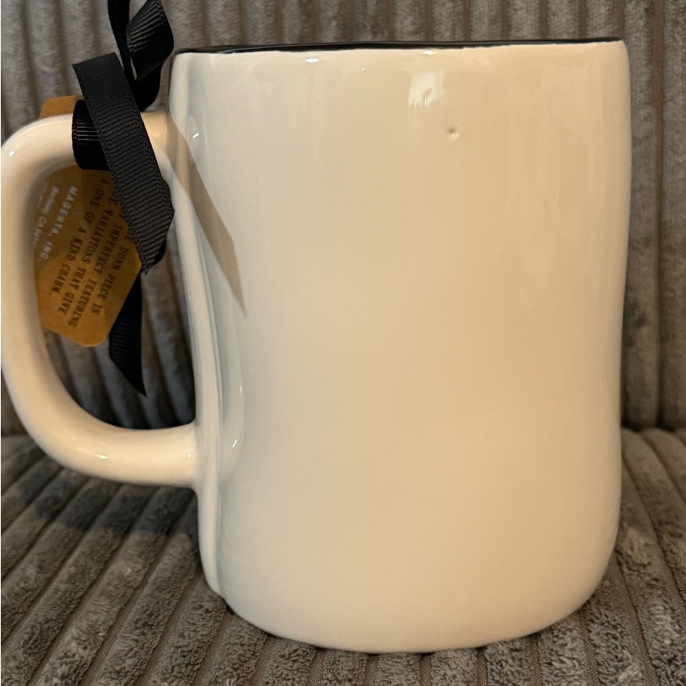Rae Dunn ‘Cherish Every Day’ White & Black Ceramic Mug- NWT - Picture 2 of 6